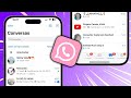 🔥NOVO WHATSAPP ESTILO IPHONE NO ANDROID 2023!😱