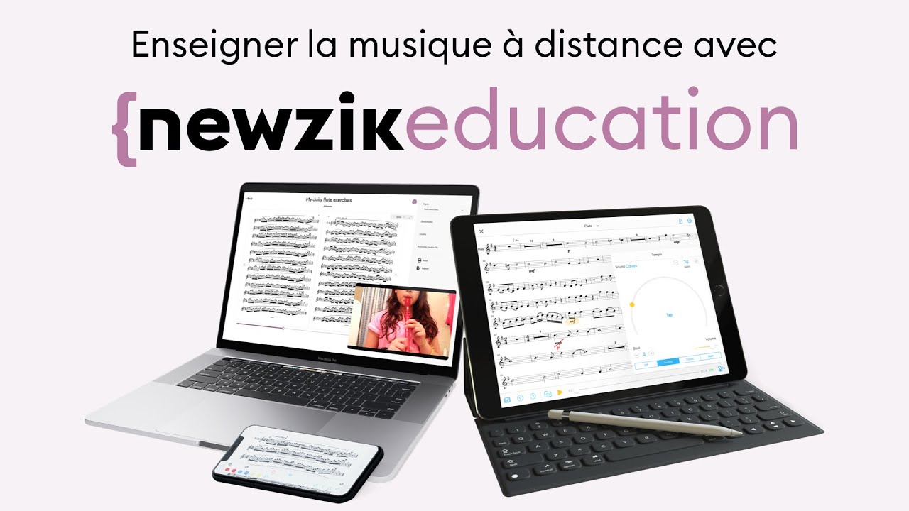 Enseigner la musique en ligne avec Newzik Education – Replay formation