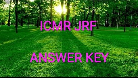 ICMR JRF 2018 answer key of aptitude ( 34 to 47 ) for life sciences and social sciences part -2