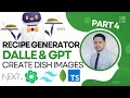 How to Create a Recipe Generator App with Next.js, OpenAI, and DALL·E [ Part 4 ] Display all Recipes