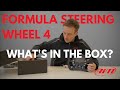 Formula steering wheel data logging motorsport wheel unboxing and guide