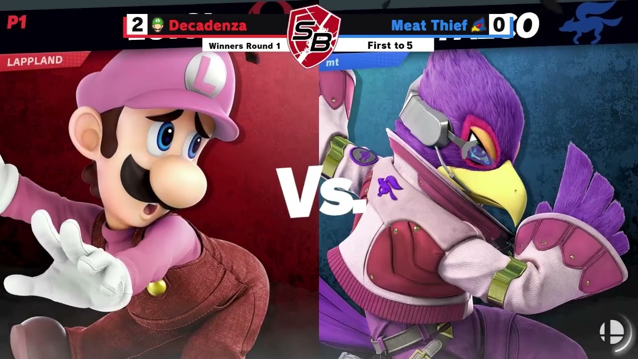 Shield Breaker 61 - Decadenza (Luigi) Vs Meat Thief (Fox, Falco)