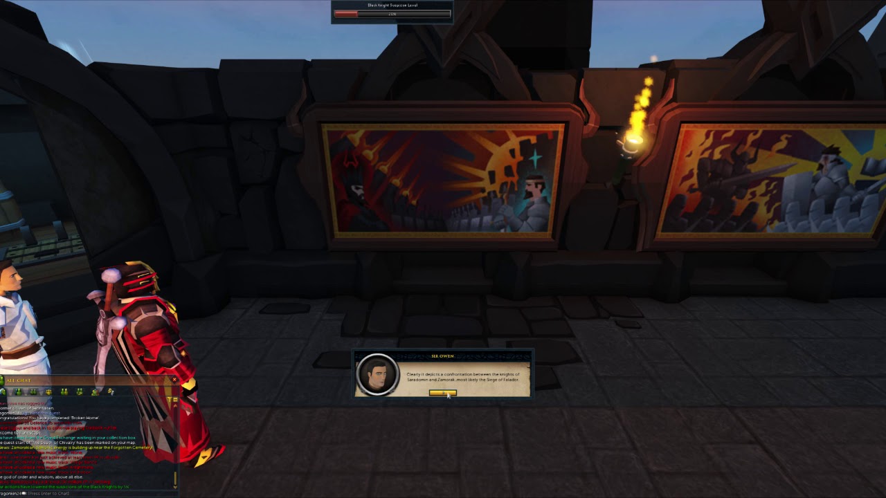 Runescape 3 The Death of Chivalry quest guide 2019