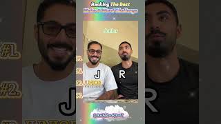 Ranking The Funniest Make A Word Challenge moments 😂 #shorts #wordchallenge #couplegoals #comedy