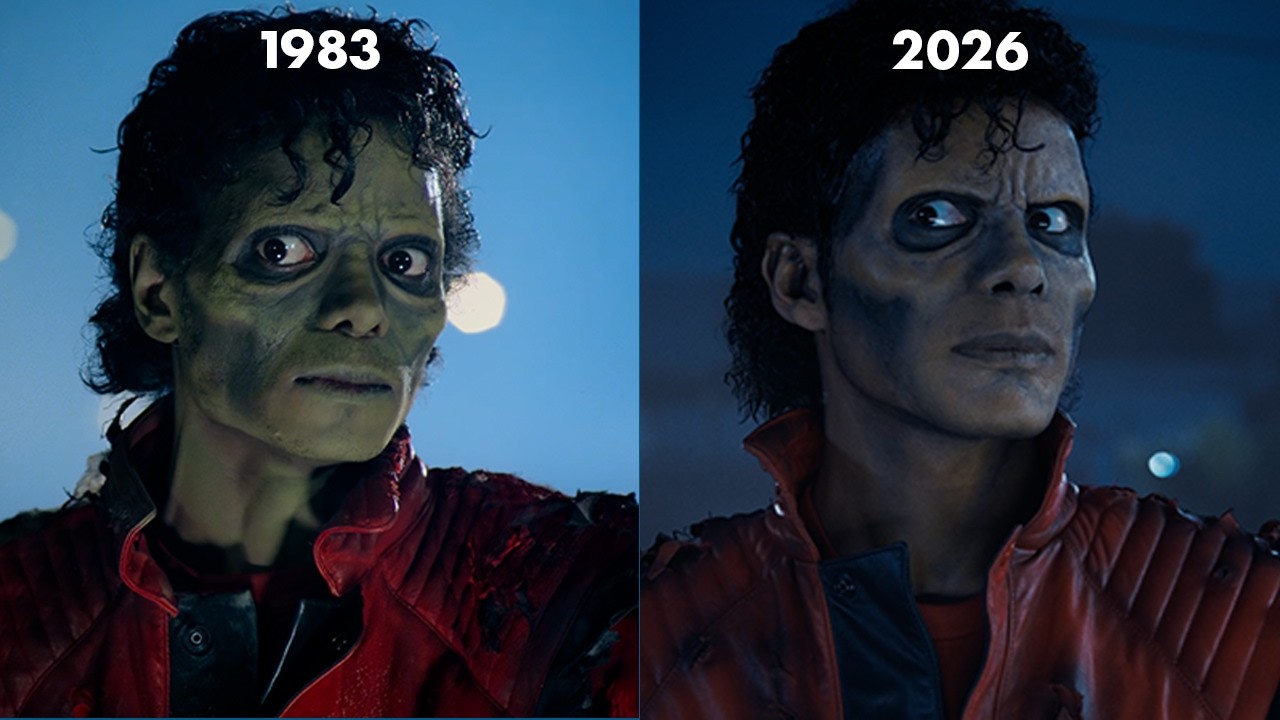 Michael Jackson vs Michael (2026) - Thriller (Side-by-Side