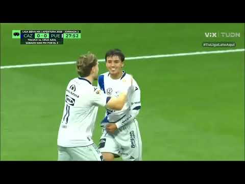 Cruz Azul vs Club Puebla 2-1, J-2, T Apertura 2026, Liga MX, goles
