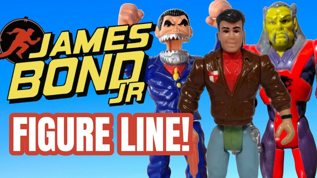 The James Bond Jr Action Figures - YouTube