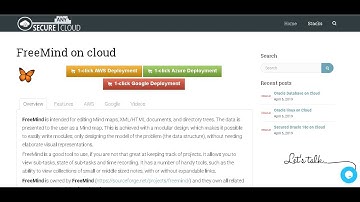 1  Click Ready Secured FreeMind on Windows 2016 Deploy on Azure , AWS and Google Cloud Platform.