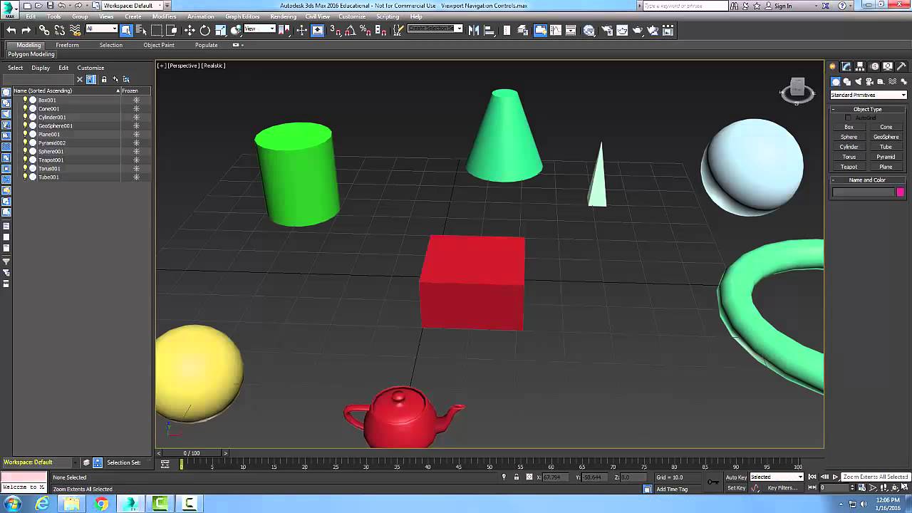 3ds Max O Viewport Navigation Controls Maximize Viewport Toggle -