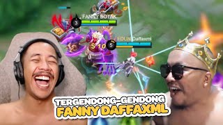 Kena Gendong Fanny Daffaxml, Gue Sambil Di FREESTYLE Dia WKWKWK - Mobile Legends