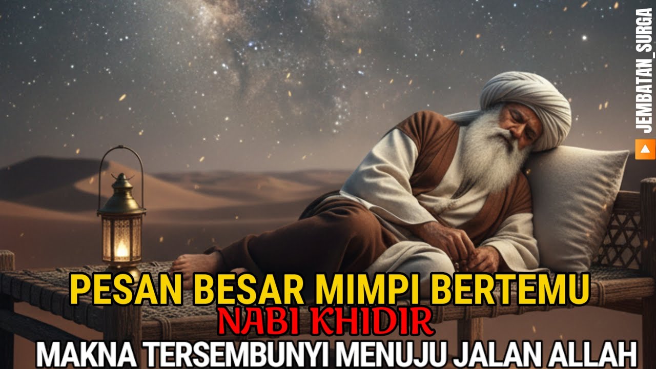 SEDANG VIRAL ‼️Mimpi Bertemu Nabi Khidir - Panggilan Suci Dari Allah Menuju Makrifatulah !!!