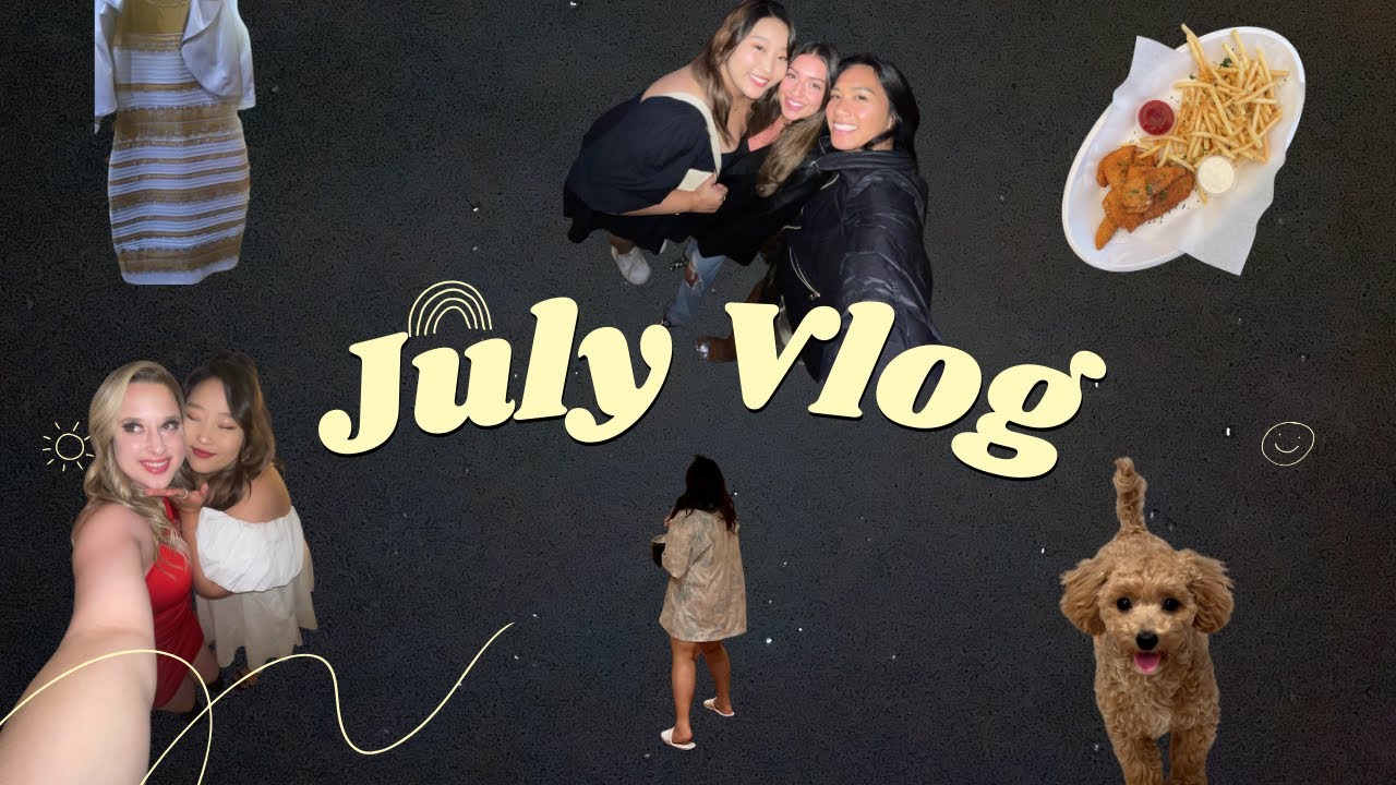 [JULY VLOG] 미국 직장인의 일상 🥲, 라스베거스 ️, 헬즈 키친 🔥, 테마 생일파티 📽,삼겹살 충전 🥓, 캠프 ⛺️ ...