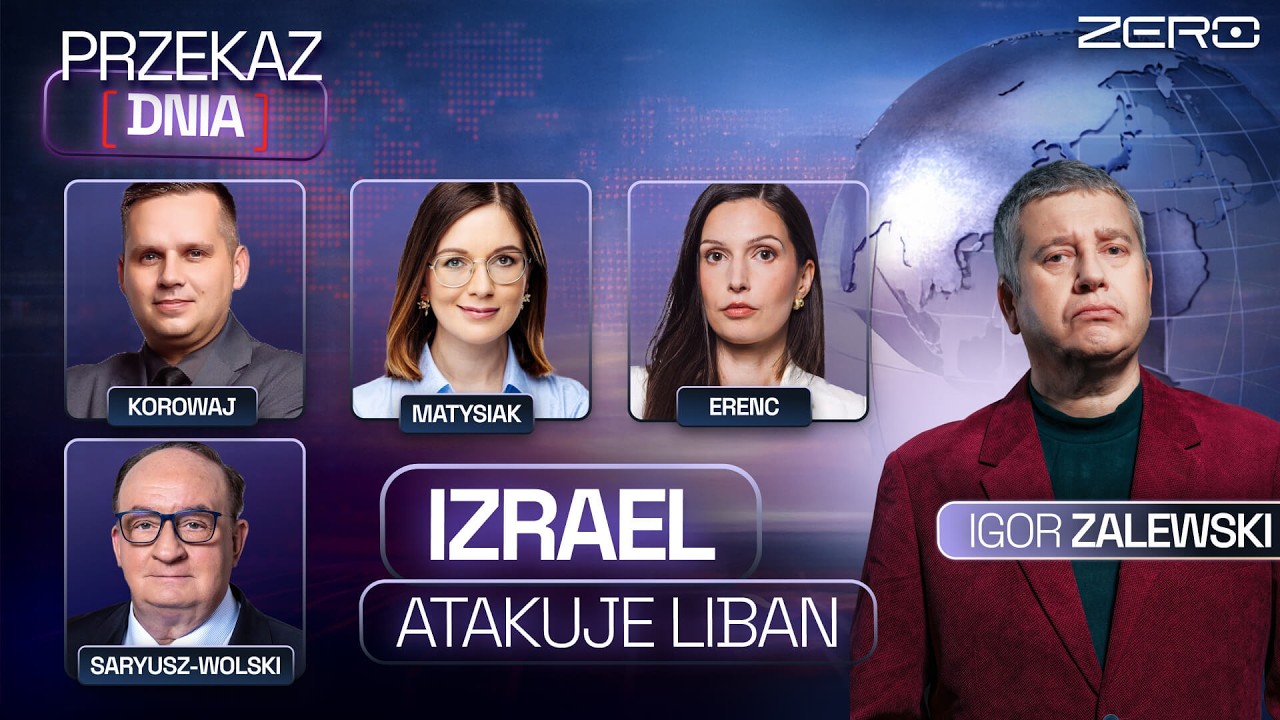 PRZEKAZ DNIA - IZRAEL ATAKUJE LIBAN, BROŃ JĄDROWA Z FRANCJI, CHAOS W POCZCIE POLSKIEJ, HEGSETH