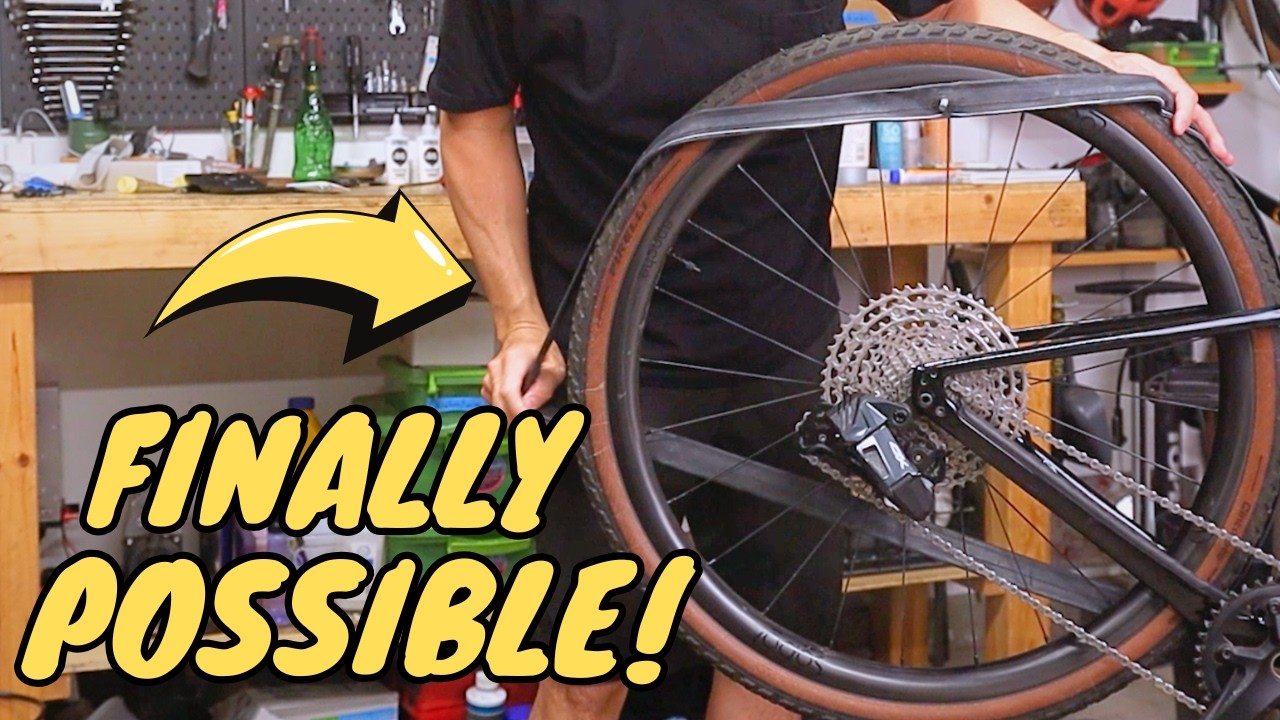 HOW TO: Change Inner Tube Without Removing Wheel - YouTube