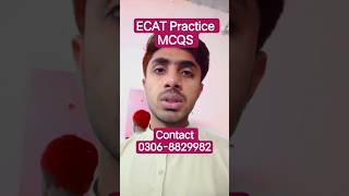 ECAT Practice MCQS Book | ECAT Practice MCQS Notes #ecat #ecat2026 #ecatpreparation