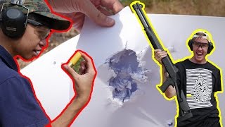 Stop A Bullet With Paper?