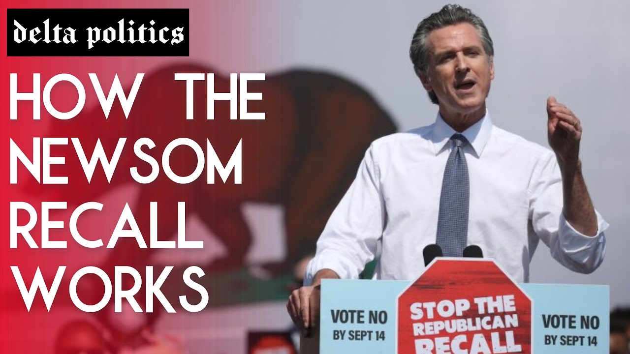 How does the California recall election work?