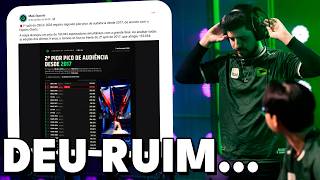 CBLOL ESTÁ MORRENDO? JOGADORES ESTÃO PREOCUPADOS COM NUMEROS BAIXOS DA LIGA