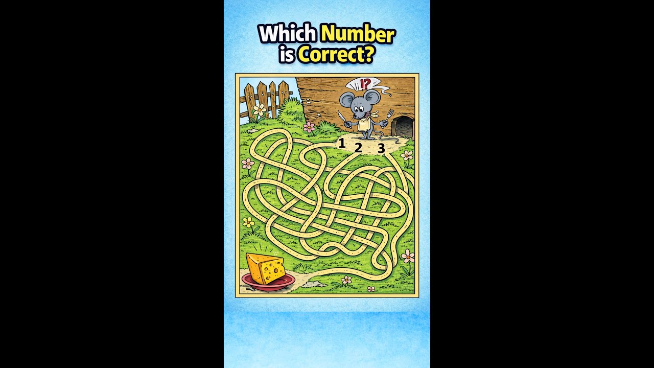 Which Number Is Correct? 🤔 Follow the Path LIVE!