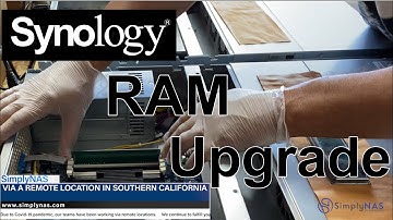 Tutorial: How to upgrade the RAM in your Synology RackStation.