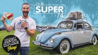 My Classic VW Beetle Won A Car Show Trophy!