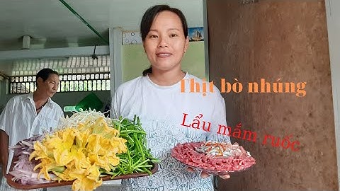 #33# thịt bò nhúng lẩu mắm ruốc ngon ơi là ngon.côbaangiang#laumamruoc#