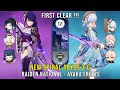 C0 Raiden National and C0 Ayaka Freeze - NEW Genshin Impact Abyss 3.6 - Floor 12 9 Stars