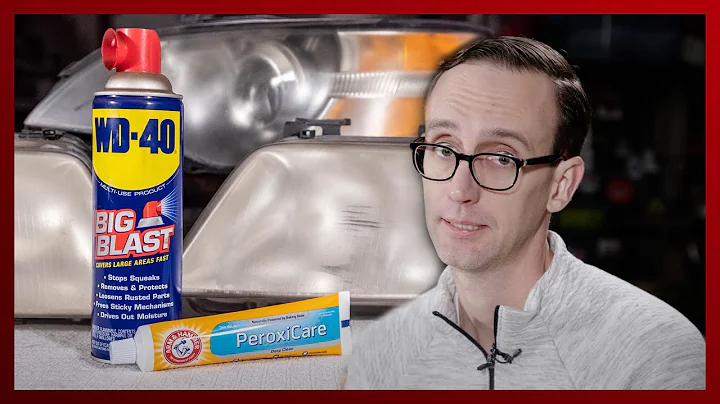 Återställ dimljus med WD-40 och tandkräm: Testade knep