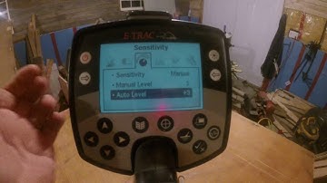 Metal Detecting Canada- Minelab Etrac Menu Settings