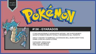 Pokémon 130 - Gyarados (Pokédex Narrated)