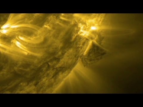 See solar explosion caught on NASA&#;s cameras