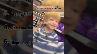 Ranking the FUNNIEST kids getting SCARED MOMENTS 😂 #youtubeshorts #ranking #funny #halloween  Net Worth