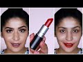 Swatching All My MAC Lipsticks | With & Without Makeup | Shreya Jain