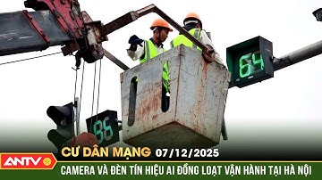 Cư dân mạng: Camera AI và đèn tín hiệu thông minh sẽ cùng điều tiết giao thông Hà Nội | ANTV