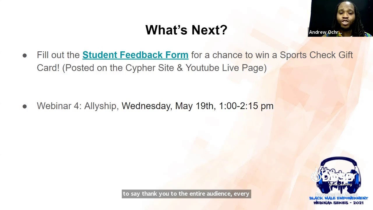 Cypher Webinar 3: It’s micro...what’s the BIG deal?- Bias & Microaggressions - Cypher Webinar 3: It’s micro...what’s the BIG deal?- Bias & Microaggressions