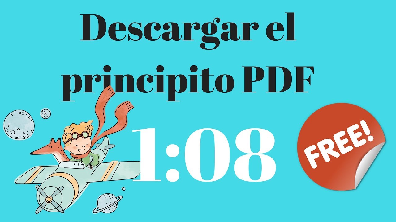 Como Descargar El Principito Pdf Gratis Youtube