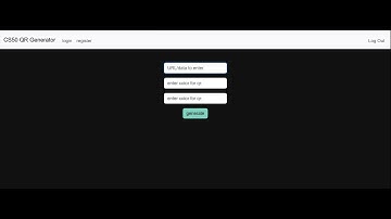 QR GENERATOR CS50 final project