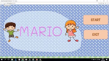 การสร้างหน้า Title game และการสร้างปุ่ม Construct2