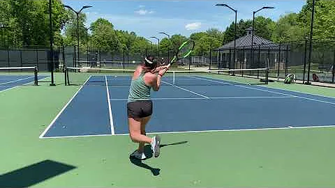 Julia  Abrams Tennis Recruiting Video 2021