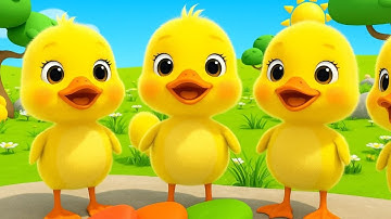LK Chú Vịt Con, Một Con Vịt - Hoạt Hình Chú Vịt Con Lông Vàng - Nhạc Thiếu Nhi Vui Nhộn