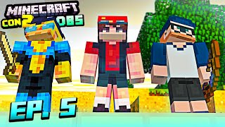 NO VEAS ESTE DIRECTO DE MINECRAFT | Minecraft con 2 Noobs y 1/2 (ep.5)