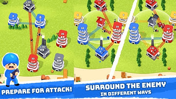 Tower War🔥 - Tactical Conquest - Gameplay Walkthrough Levels 6-10 (Android, iOS)😎