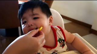 baby eat lemon reaction 😅🤣 by FUNNY BABIES TV 103 views 3 years ago 4 minutes, 38 seconds