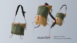 marcher 3-way bag | sacoche, tote & backpack