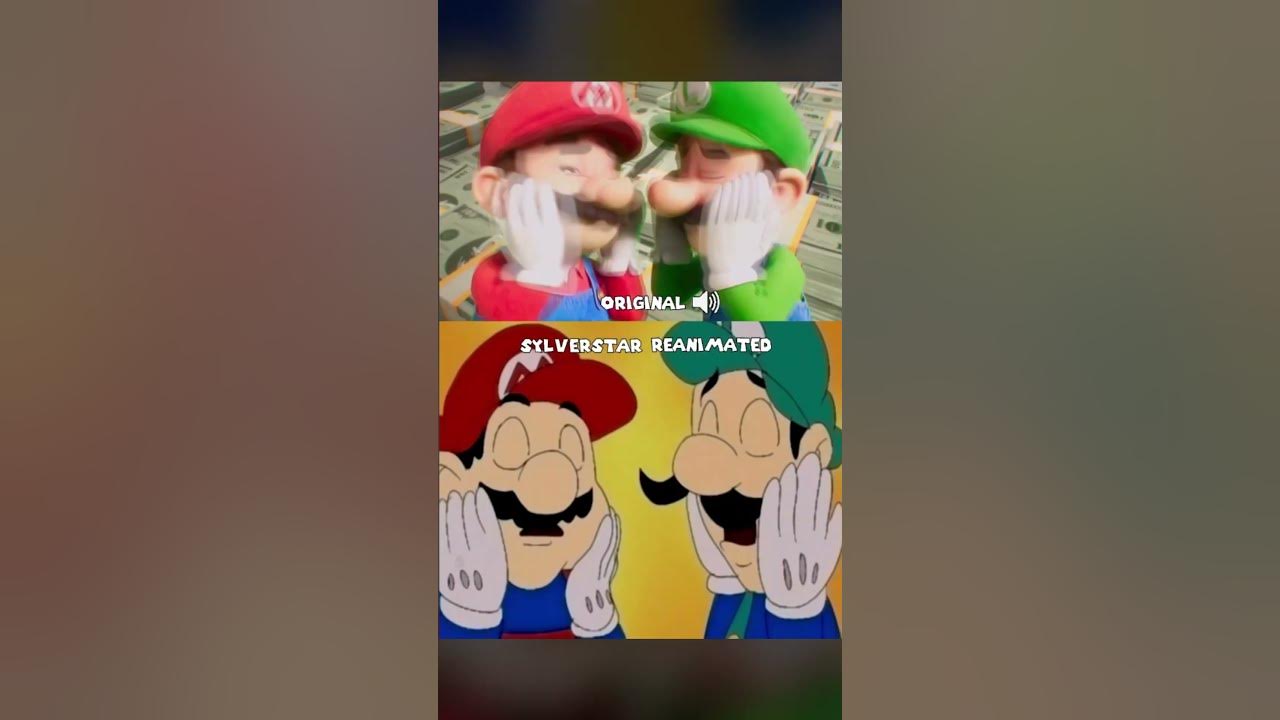 Mario Plumbing Ad vs Super Show REANIMATED #shorts #short #supermario