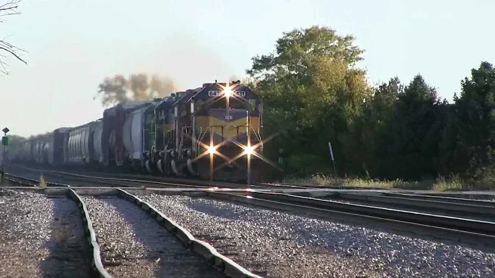 Four SD40-2's in Run-8!