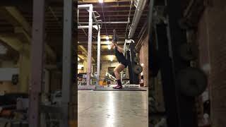 Back squat cluster, 2.2.2@55