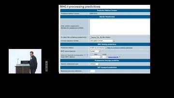 Immune Epitope Database (IEDB) 2015 User Workshop - MHC class I processing and immunogenicity