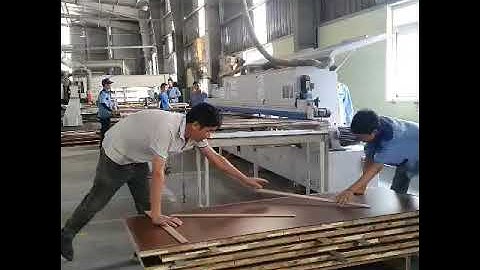 DÁN CẠNH CỬA GỖ CÔNG NGHIỆP - VIỆT