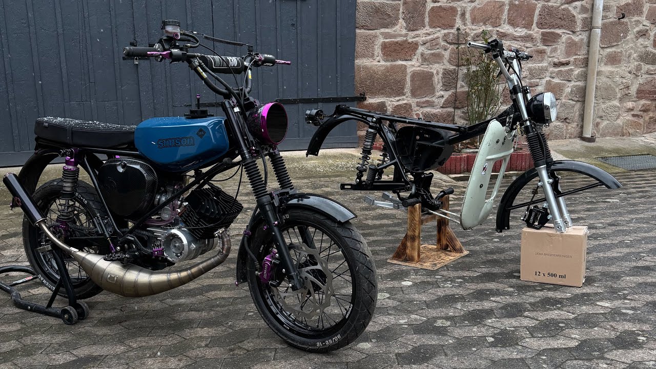 Ich stelle meine Mopeds vor. Mtx, Tüv Moped….